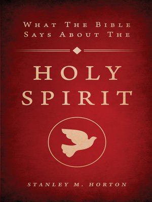 cover image of What the Bible Says About the Holy Spirit